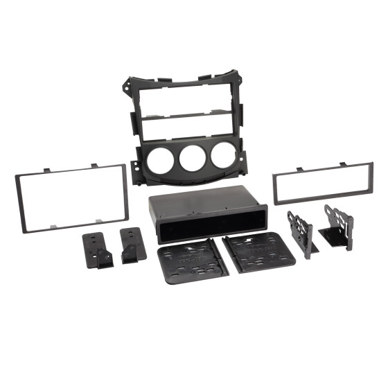 2-DIN Radioblende mit Fach Nissan 370Z ohne Navigation 2009 - 2020