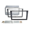 2-DIN Radioblende Opel/ Renault/Subaru/Suzuki