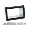 2-DIN Radioblende Renault Megane > schwarz