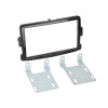 2-DIN Radioblende Dacia / Fiat / Nissan / Opel / Renault  Klavierlack