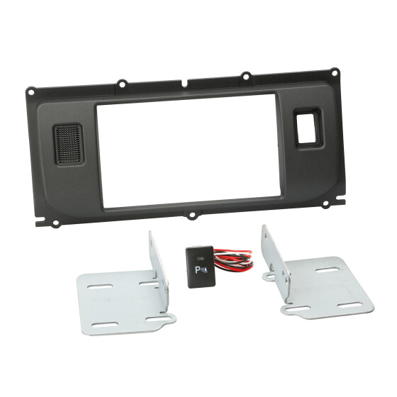 2-DIN Radioblende Landrover Evoque 9/2011 > ( PDC Schalter)