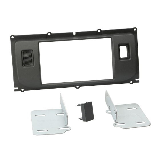 2-DIN Radioblende  Landrover Evoque 9/2011 > (Blindschalter)