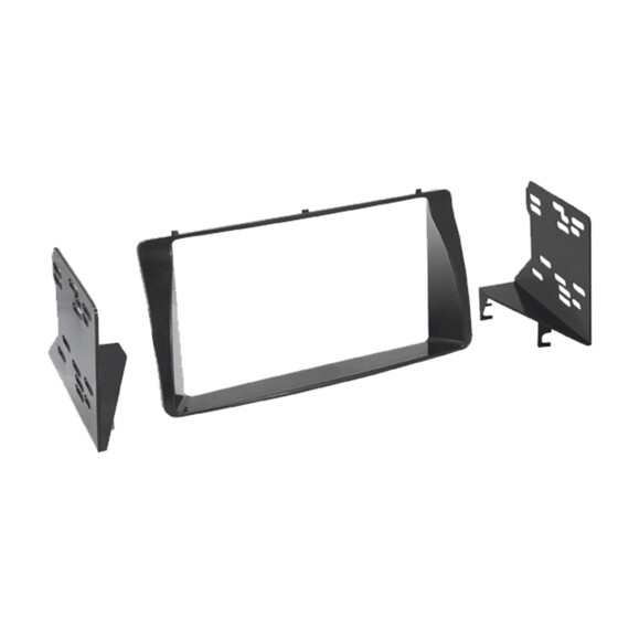2-DIN Radioblende Toyota Corolla / Corolla Verso schwarz