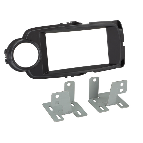 2-DIN Radioblende Toyota Yaris 2014 > schwarz