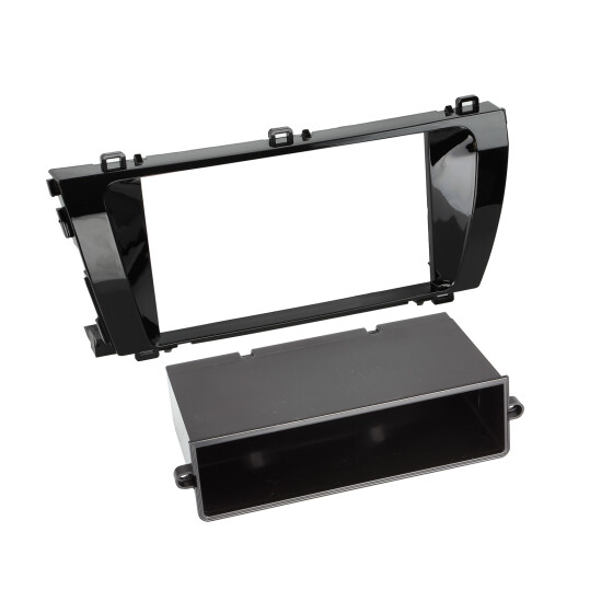 2-DIN Radioblende mit Fach Toyota Corolla 2014> > schwarz