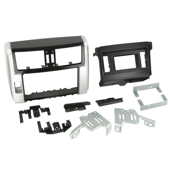 2-DIN Radioblende Toyota Landcruiser 2010-> schwarz