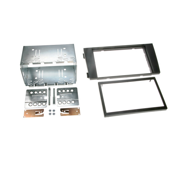 2-DIN Radioblende Audi A 6 (4B) 2001 > schwarz