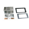 2-DIN Radioblende Audi A4 (B6 / B7 ) / Seat Exeo anthrazit