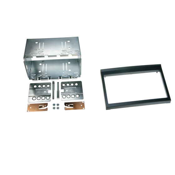 2-DIN Radioblende Porsche 911 /Boxster schwarz