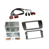2-DIN Radioblende Seat Ibiza Facelift 2012 > 2016 Nit schwarz