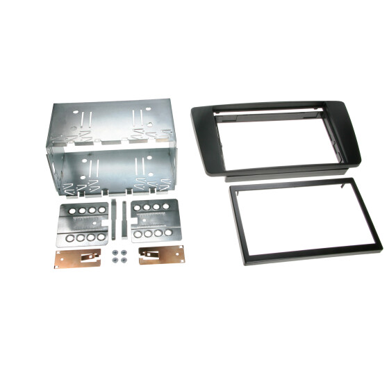 2-DIN Radioblende Skoda Octavia II 2004 > 2013 schwarz