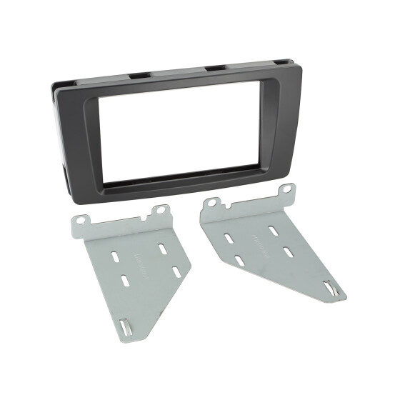 2-DIN Radioblende Skoda Octavia 1Z / Yeti 5L > schwarz