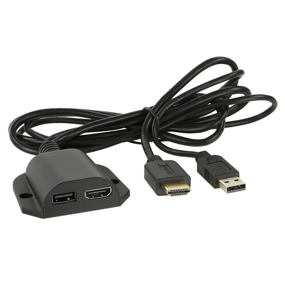 Universal Aufbaugehäuse USB/HDMI