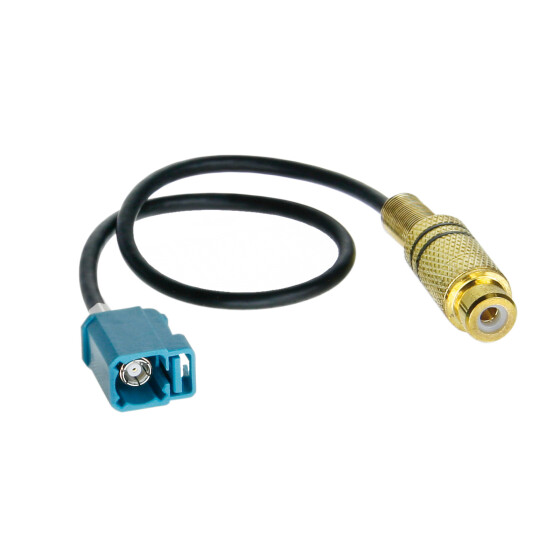 Rückfahrkamera Adapter Fakra(f)>Cinch(f) Nachrüst-Kamera