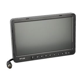 10" (25,4cm) Monitor universal 4 Video Eingänge-Splitscreen"