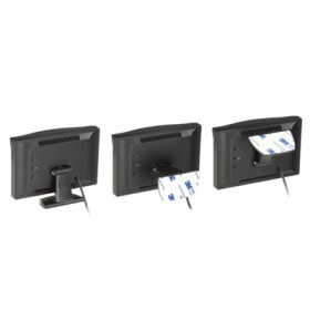 5" (12,7 cm)  Monitor 2 Video Eingänge"