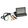 4,3" (10,92cm) Klappmonitor universal 2 Video Eingänge" 16:9 (1 RFK + 1 AV Eingang)