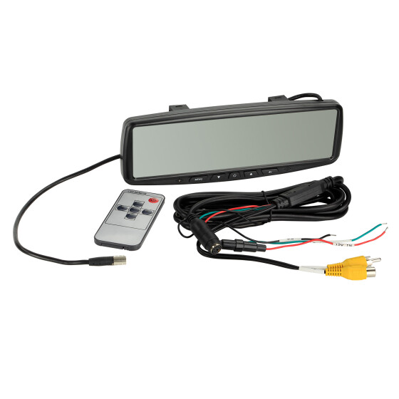 4.3" (10,92cm)  Spiegelmonitor Selbstabdimmend 2 Video Eingänge"