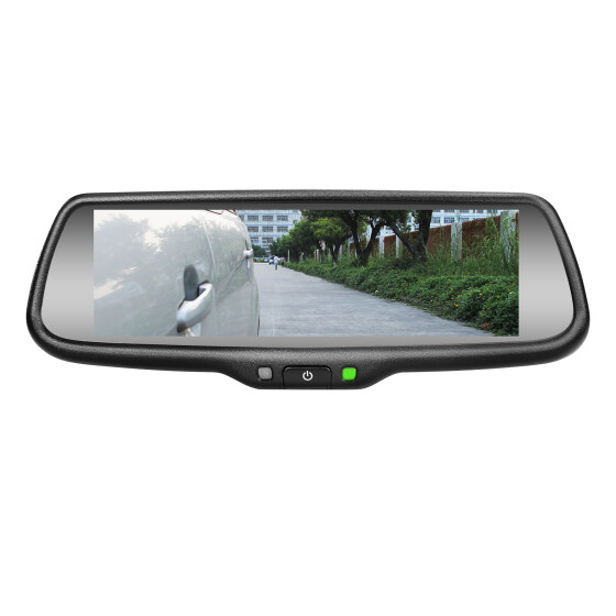 7.2" (18,28cm) Spiegelmonitor inkl. Spitscreen Funktion + 1AHD Eingang"