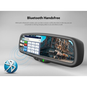 Spiegelmonitor 4.3" Win CE Navigation ready/ Bluetooth FSE